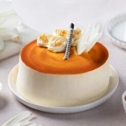 Exquisite Butterscotch Cream Cake
