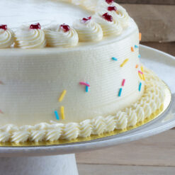 Alternative view of Frosted Cream Vanilla Cake