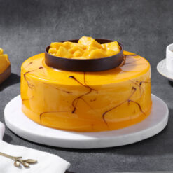 Alternative view of Sumptuous Indulgent Mango Cake