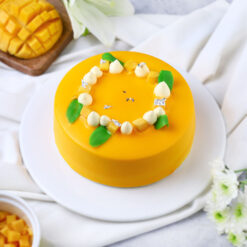 Luscious Cream Cake Mango Cake