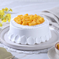 Alternative view of Homestyle Cream cake Mango Cake