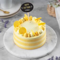 Alternative view of Decadent Splendid Butterscotch Cake