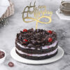 Black forest Cake with Topper