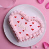 Romantic Blush Chocolate Cake