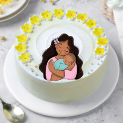 Alternative view of Shimmered Butterscotch Cake