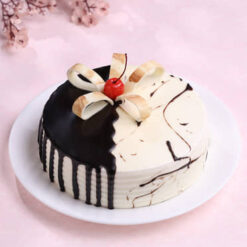 Choco-Vanilla Theme Cake