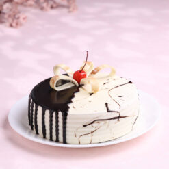 Choco-Vanilla Theme Cake