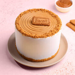 Chocolate Biscoff Layer Cake