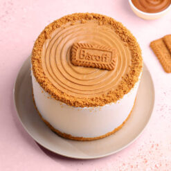 Chocolate Biscoff Layer Cake