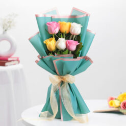 Classic Yellow Rose Vase