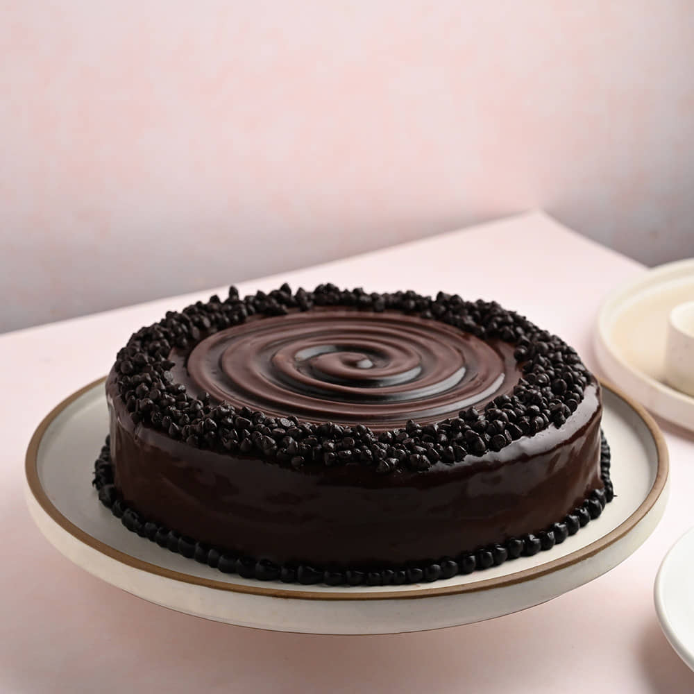 Fudgy Chocolate Truffle Cake
