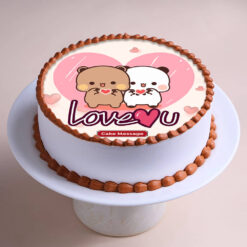 Alternative view of Cartoon Theme Cake
