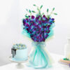 Exotic Blue Orchid Arrangement