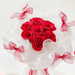 Elegant Red Rose Arrangement