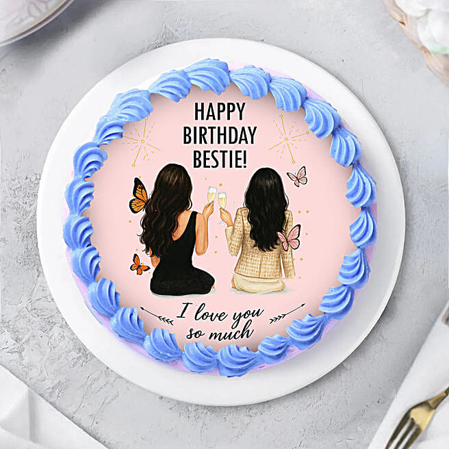 Bestie Birthday Bento Cake