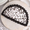 Black Forest Half Cake With Whipped Cream