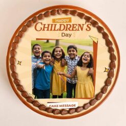 Children's Day Photo Cake