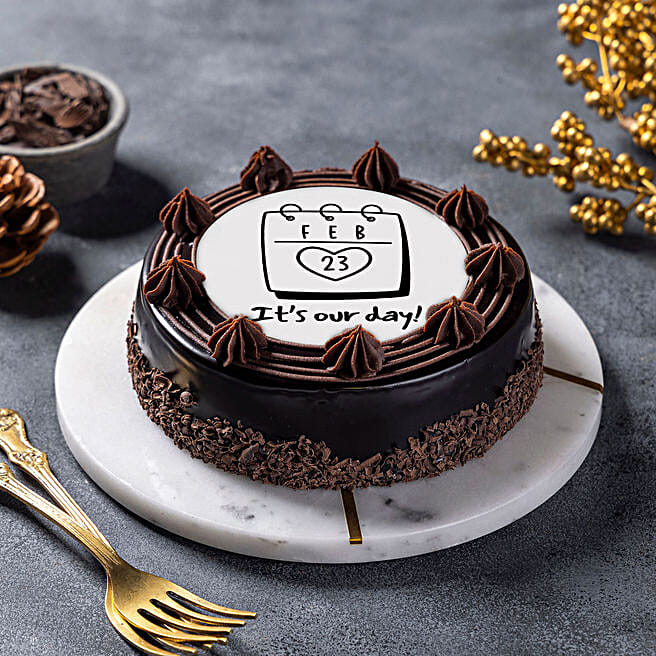 Chocolate Bento Cake For Birthday