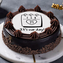 Chocolate Bento Cake For Birthday