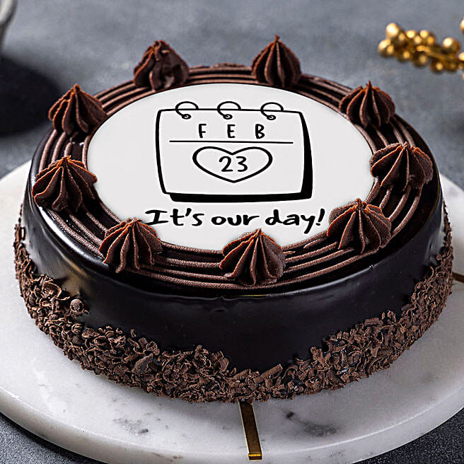 Chocolate Bento Cake For Birthday