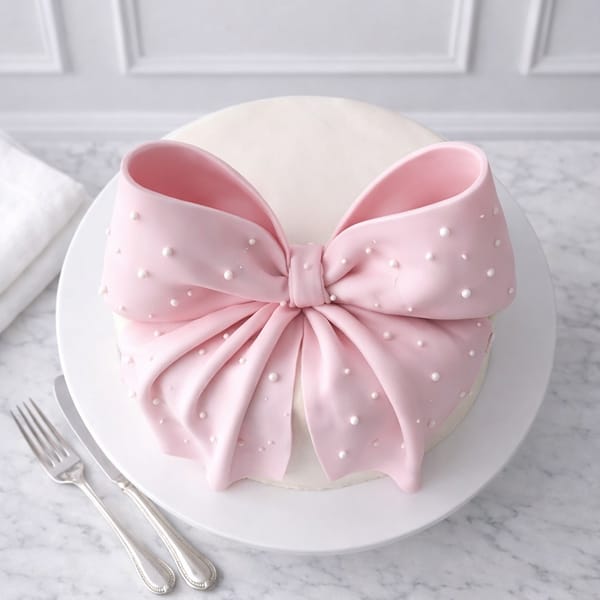 Chocolate Round Cake Elegance