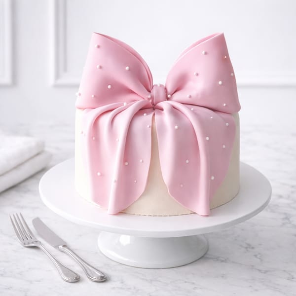Chocolate Round Cake Elegance