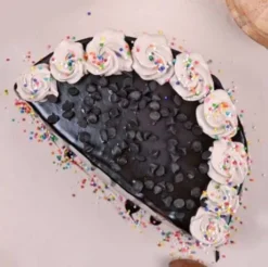 Delicious Chocolate Chips Half Cake