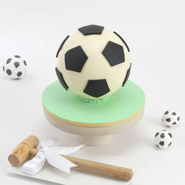 Football Lover Chocolate Pinata Cake