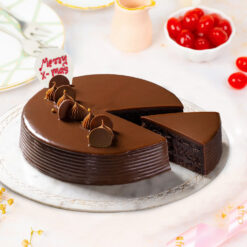 Fudgy Truffle X-Mas Cake