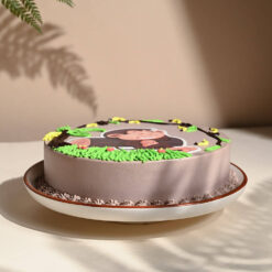 Jungle Monkey Chocolate Cream Cake