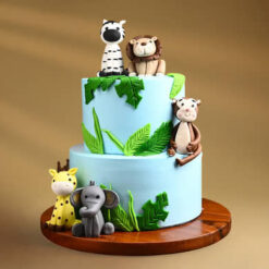Jungle Theme Cake