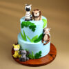Jungle Theme Cake
