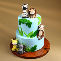 Jungle Theme Cake