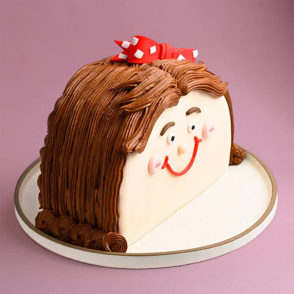 Kids Designer Half Cake