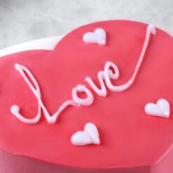 Love Spell Heart Shaped Chocolate bento Cake