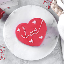 Love Spell Heart Shaped Chocolate bento Cake