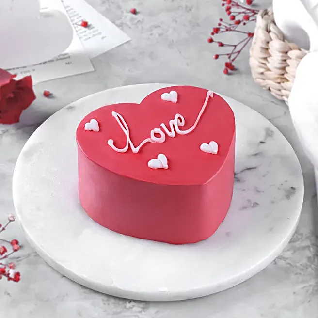 Love Spell Heart Shaped Chocolate bento Cake