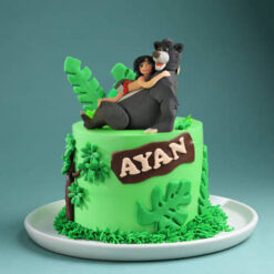 Mowgli And Baloo Jungle Cake