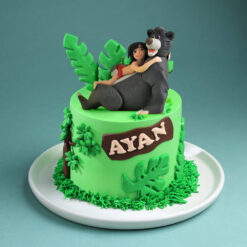 Mowgli And Baloo Jungle Cake