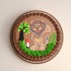 Safari Adventure Cake With Lion Design