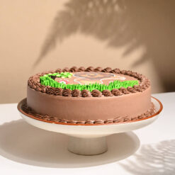Safari Adventure Cake With Lion Design