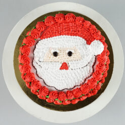 Santa Themed Black Forest Cake 1 Kg