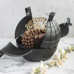 Shots Explosion Eggless Bomb Cake
