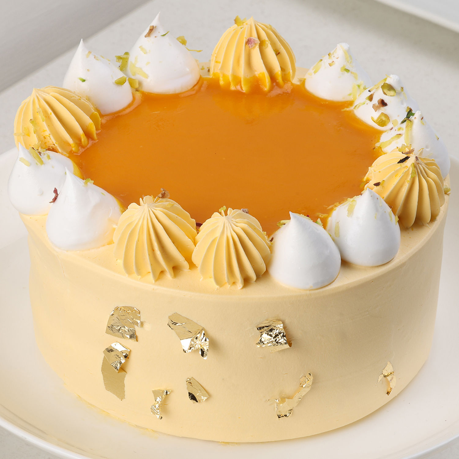 Tropical Mango Bento Cake