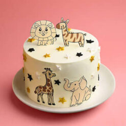 Wildlife Adventure Layer Cake