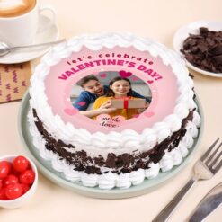 Classic Black Forest Valentine Cake