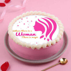 Festive Women's Day Cake