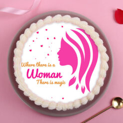 Festive Women's Day Cake