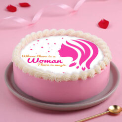 Festive Women's Day Cake