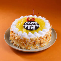 Fresh Pineapple Cake For Teachers